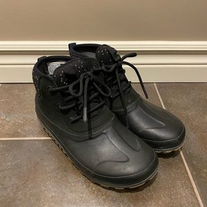 Bogs Classic Casual Lace Leather Boot Size 8
